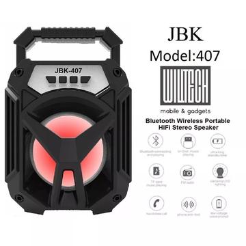 Cabina Mini De Sonido Bluetooth Jbk 407
