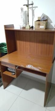 escritorio madera fina