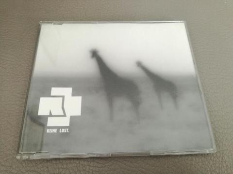 Sencillo Rammstein Keine Lust Cd