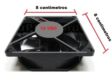 Ventilador 12 Vdc Para Celda Peltier Y Proyecto Electronico