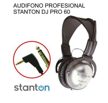 Audífono Auricular Profesional Estereo Stanton Dj Pro 60