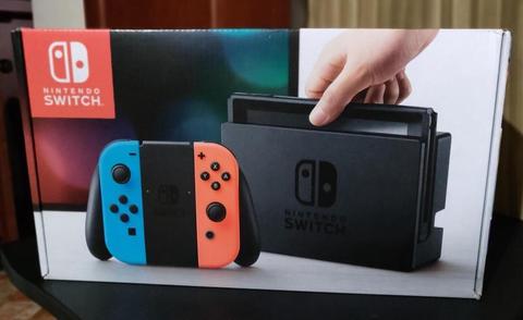 Consola Nintendo Switch Neon Nuevo Con regalo