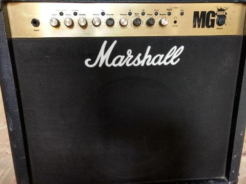 Amplificador Marshall Planta de Guitarra