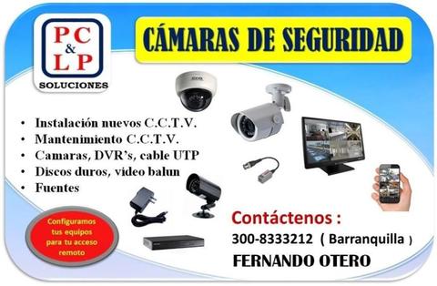 CÁMARAS DE SEGURIDAD CCTV