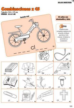 Sellos Didácticos Combinaciones X 45
