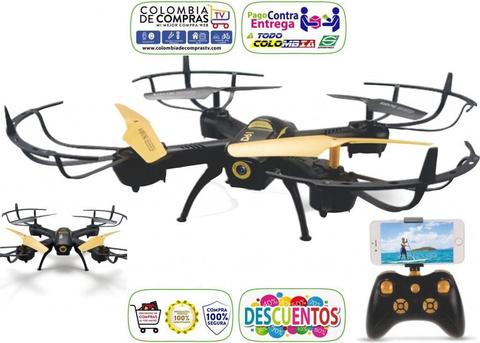 Drone Wifi Camara Hd Facil Manejo, Incluye Control Remoto, Nuevos