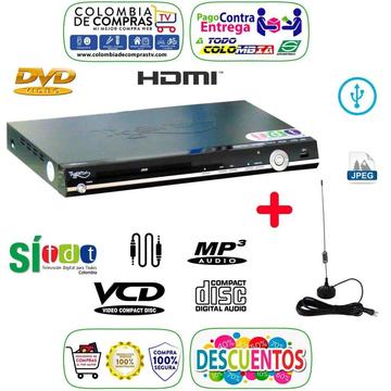 Dvd Con Tdt Integrado Full Hd Usb Cd Mp3 Lente Samsung, Nuevos, Originales, Garantizados