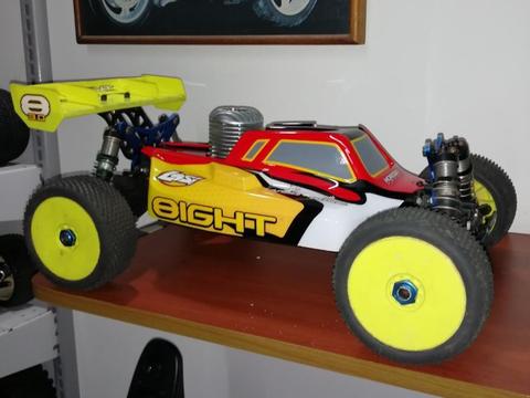 Buggy Losi 8ight Carro Gasolina Rc Nitro