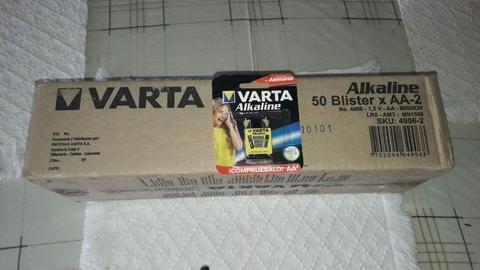 Pila Varta Alkaline Blister X 50 Aa 2