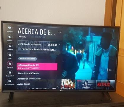 Vendo Tv Smart Lg de 43 Pul 4K