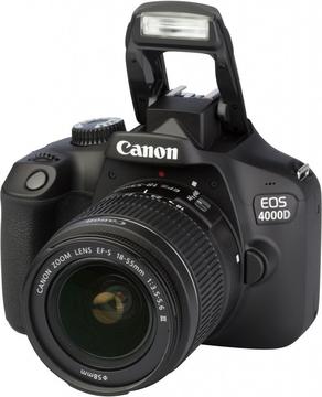 Canon Eos 4000d 18-55mm Sd32gb Clase 10