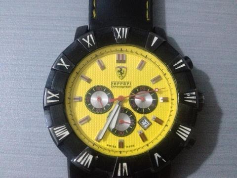 Reloj cronógrafo FERRARI suizo ORIGINAL