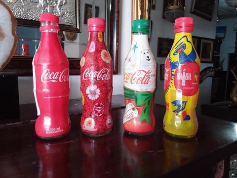 4 Botellas Coca Cola