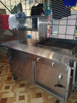 Vendo Asador Y Fritador en Acero Inox