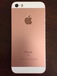 Iphone SE rose gold