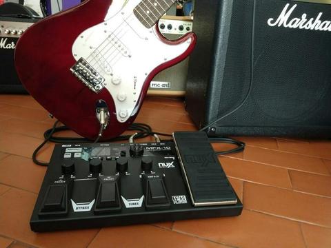 Pedalera Guitarra Eléctrica Nux Mfx 10