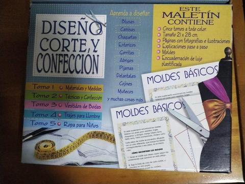 ENCICLOPEDIA COMPLETA DE DISEÑO, CORTE Y CONFECCIÓN