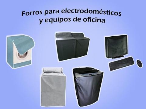 Forros protectores para lavadoras y cualquier tipo de electrodoméstico/equipo industrial, múltiples materiales