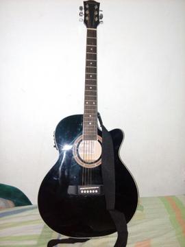 Vendo Guitarra Electroacustica Negra