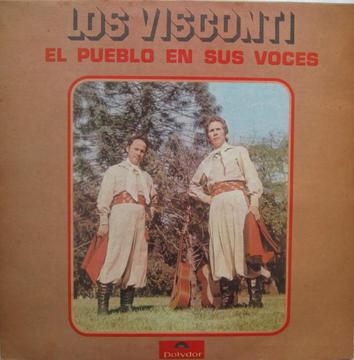 El Pueblo en sus Voces Los Visconti 1976 LP Vinilo Acetato