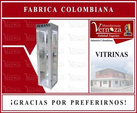 ABATIBLES VITRINAS EXHIBIDORAS ALTAS CON FINAS BODEGAS FABRICAMOS MUEBLES PARA SALONES DE BELLEZA