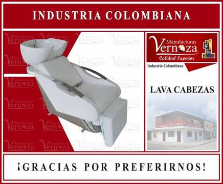 ABATIBLES LAVA CABEZAS BRILLANTES EN SU HECHURA, FABRICAMOS MUEBLES DE PELUQUERIA