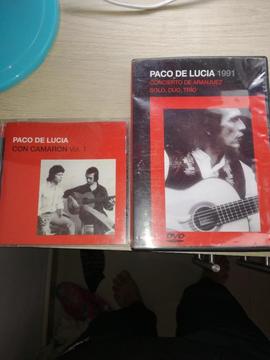 Dvd Y Cd de Paco de Lucia Originales