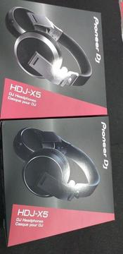 Audífonos pioneer x5 negros o grises nuevos en caja
