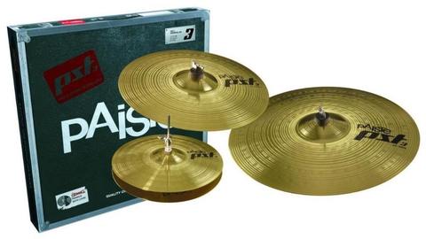 Set Platillos Bateria Hihat 14 Crash 16 Ride 20 Pst3 Nuevos!