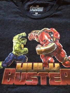 Camiseta Avengers talla SM