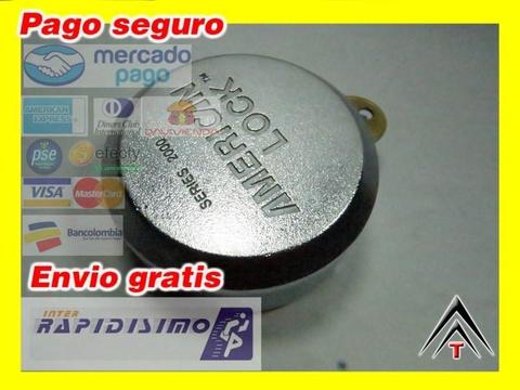 Candado American / Master Lock Alta Seguridad, de acero sólido oculta grillete candado 2 7/8 serie A2000KA