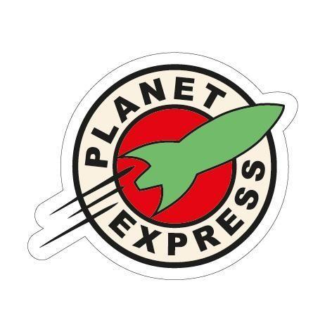 PLANET EXPRESS Calcomanía Sticker
