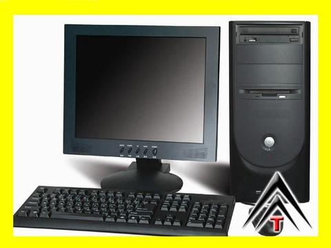 Computador monitor LCD 15 CPU procesador Pentium 3,000 mhz memoria Ram 1 gb Disco duro 80 gb raton mouse teclado U10