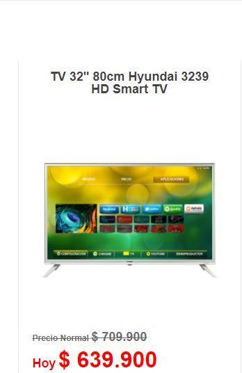 Televisor Hyundai 3239 32 Pulgadas