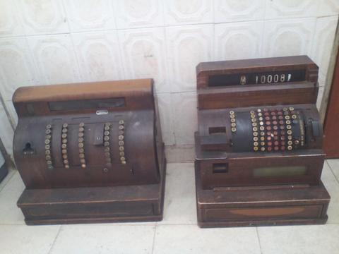 2 MAQUINAS REGISTRADORAS ANTIGUAS PARA DECORACION O REPARAR SUBA 3057157325