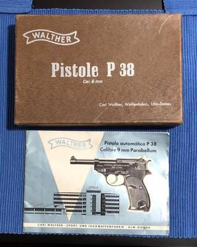 Caja y manual de Walter P-38