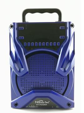 Parlante Recargable Con Bluetooth - Extra Bajo Y Radio Despertador
