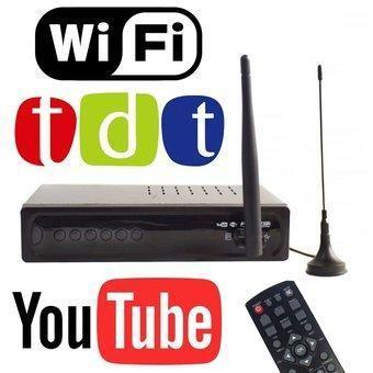 Decodificador Tdt Wifi Completo, Incluye Antena Wifi