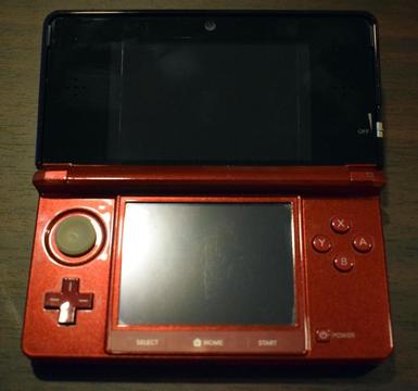 NINTENDO 3DS Roja Old Version