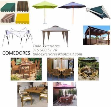 carpa, toldo, sombrillas, asoleadoras, muebles para exteriores, tensomembrana