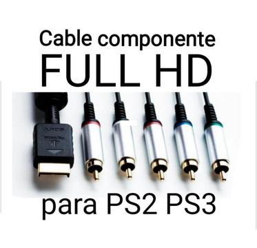 Cable Componente Full Hd Ps2 Ps3