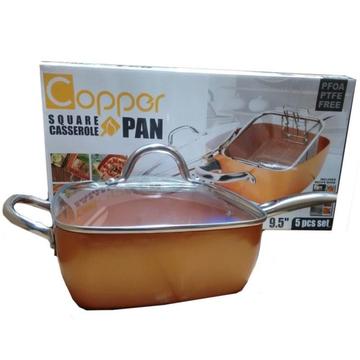 Caserola Cuadrada Copper PAN