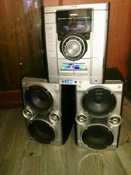 Equipo de sonido sony