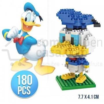 Pato Donald Bloques Armables Tipo Lego Juguete Didáctico 3D RF 8110