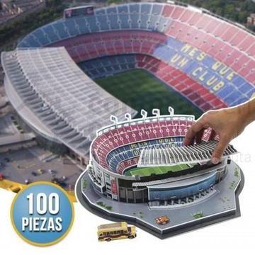 Rompecabezas 3D Barcelona Estadio Camp Nou Puzzle 3D RF A11