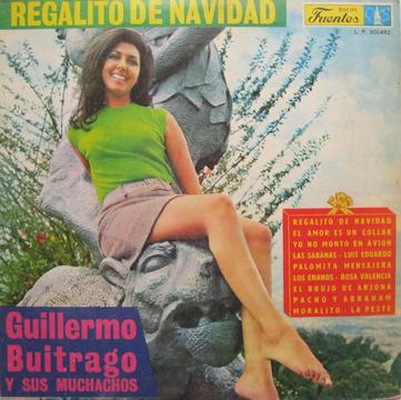 Guillermo Buitrago y Sus Muchachos Regalito de Navidad LP Vinilo Acetato