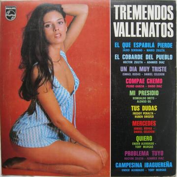 Tremendos Vallenatos 1981 LP Vinilo Acetato