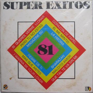 Super Exitos 81 1981 LP Vinilo Acetato