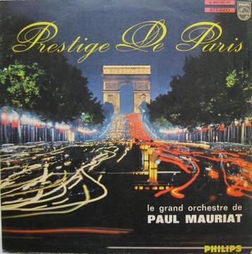 Paul Mauriat Orchestra Prestige de Paris 1966 LP Vinilo Acetato