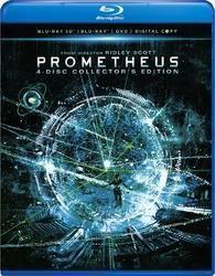 NUEVA Prometheus 3D Bluray Edición de coleccionista de 4 discos / Bluray 3D Bluray DVD